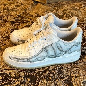 Nike Air Force 1 “Skeleton” Halloween